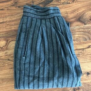 Vintage Bebe pinstriped trousers